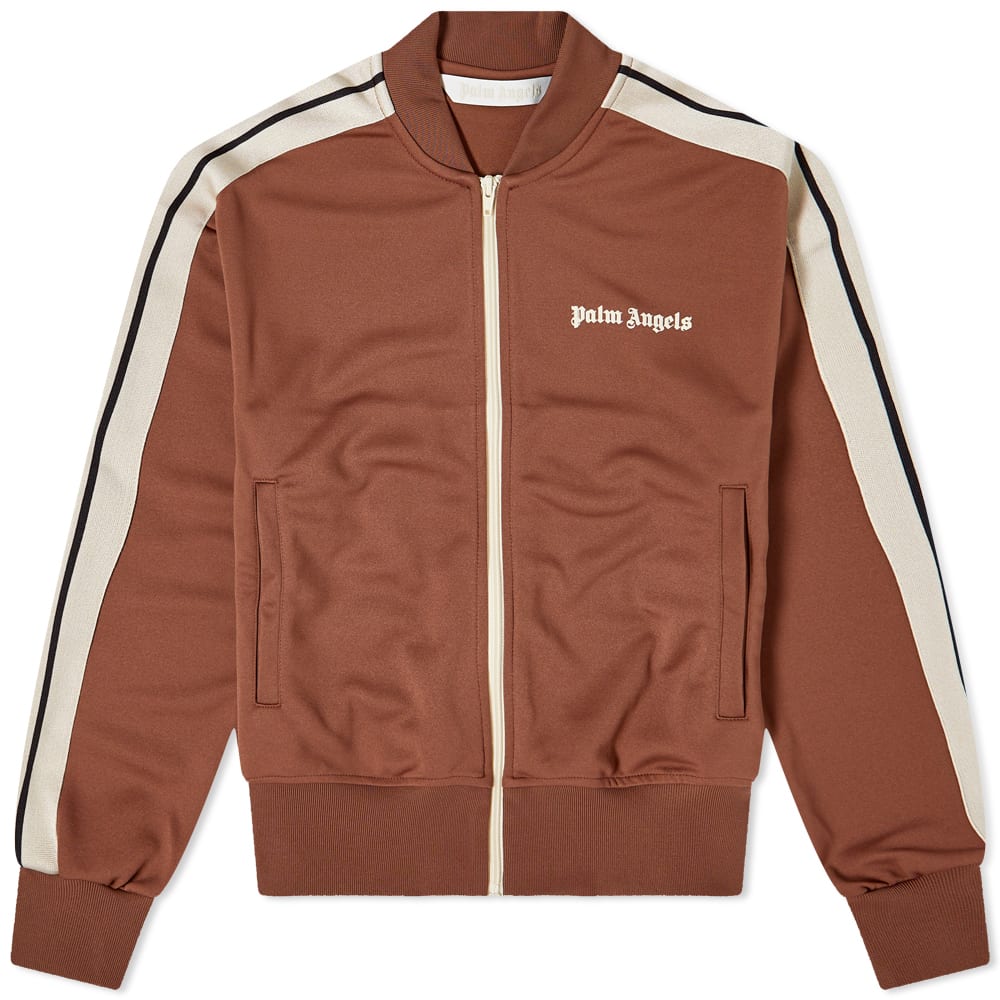 Яке бомбър Palm Angels Bomber Track Jacket Кафяво | PWBD025F22FAB0036003, 0