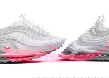 Кецове и обувки Nike Air Max 97 SE Chenille Swoosh Pink Foam W Бяло | FJ4549-100, 0