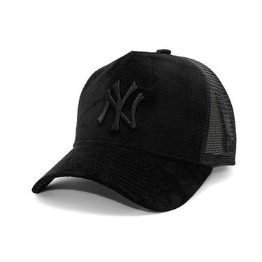 Шапка с козирка New Era New Era MLB Velour 9FORTY Trucker NY Yankees Cap One Size (56-59 cm) Черно | 60595360, 0