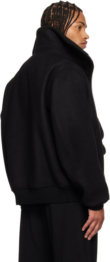 Яке бомбър Rick Owens Concordians Blixa Dracucollar Jacket Черно | RR02E1710 WSF, 2