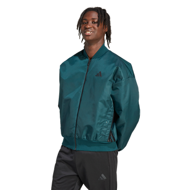 Яке бомбър adidas Originals Stadium Bomber Jacket Зелено | JX5637, 0