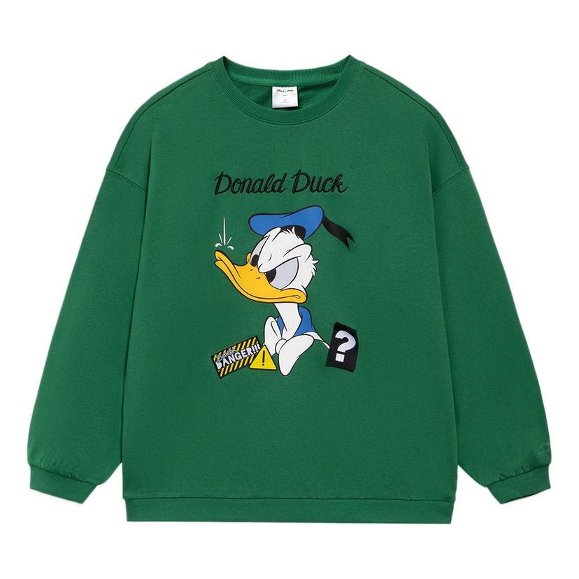 Суитчър Li-Ning Disney Donald Duck Graphic Sweatshirt Зелено | AWDS596-4