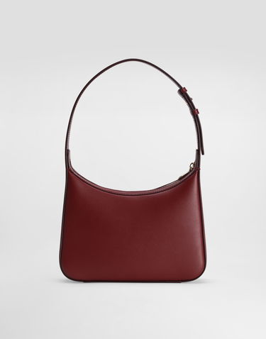Чанта през рамо Dolce & Gabbana Dolce & Gabbana 3.5 Leather Shoulder Bag Бургунди | BB7598AW57680346, 3