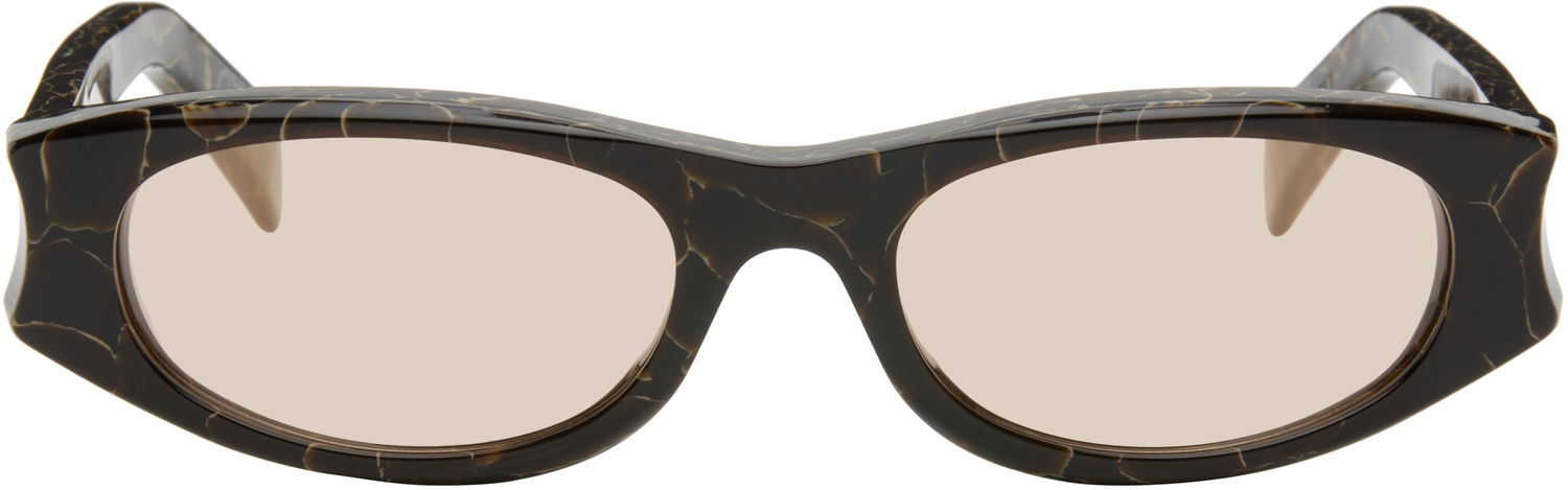 Слънчеви очила RETROSUPERFUTURE Razzo Sunglasses Кафяво | LS3, 0