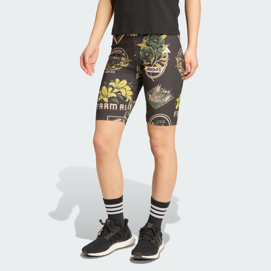 Къси панталони adidas Performance Farm Rio Bike Shorts Черно | JM8346, 0