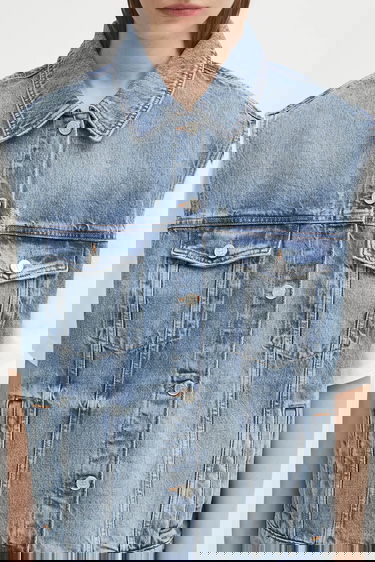 Жилетка Anine Bing Anine Bing Rory Denim Vest Синьо | A.01.10857, 3