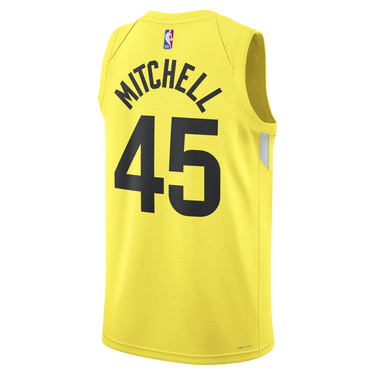 Фланелка Nike Dri-FIT NBA Swingman Utah Jazz Icon Edition 2022/2023 Jersey Жълто | DN2024-729, 3