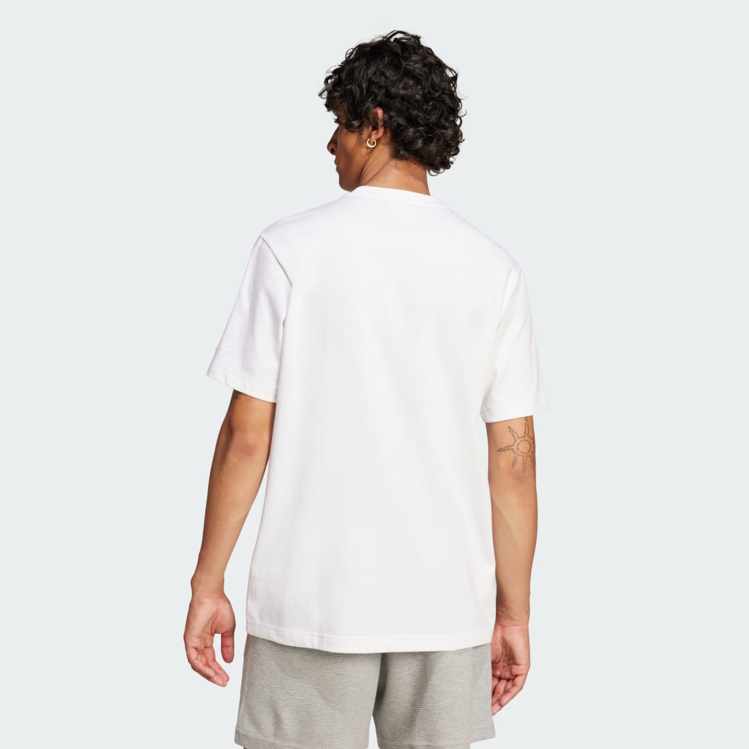 Тениска adidas Performance Running Graphic T-Shirt Бяло | JC8365, 1