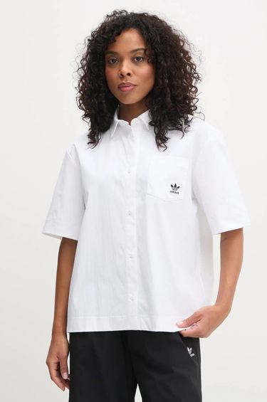 Риза adidas Originals adidas Originals Essential Relaxed Fit Shirt Бяло | JD1504, 0