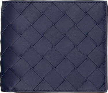 Портфейл Bottega Veneta Bottega Veneta Intrecciato Bi-Fold Wallet Синьо | 743211VCPQ63258, 0