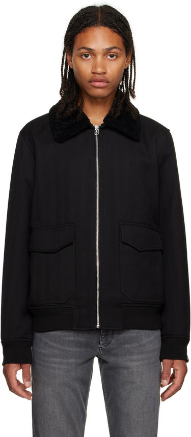 Яке бомбър rag & bone Dorset Bomber Jacket Черно | MBW23F2385LRML, 0