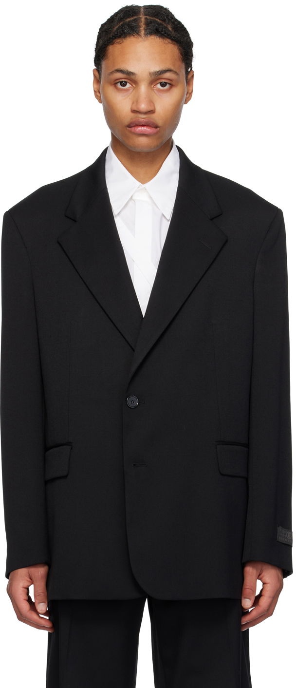 Палта Maison Margiela MM6 Patch Blazer Черно | SH0BN0008 S47848, 0