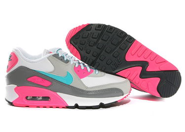 Кецове и обувки Nike Air Max 90 2007  "White Laser Pink" GS Бяло | 345017 109, 3