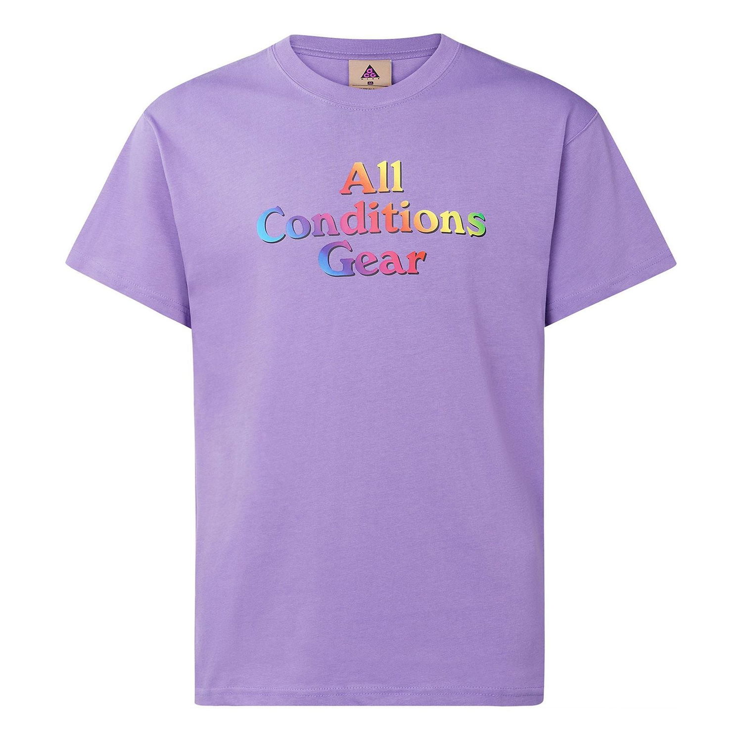 Тениска Nike ACG ACG Alphabet Logo T-Shirt Лилаво | CV7548-583, 0