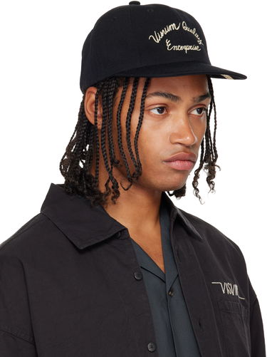 Шапка с козирка visvim Excelsior II Embroidered Baseball Cap Синьо | 0125203003011, 3