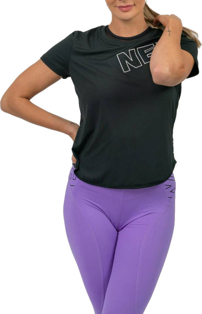 Тениска NEBBIA FIT Activewear Functional Tee Черно | 4400120