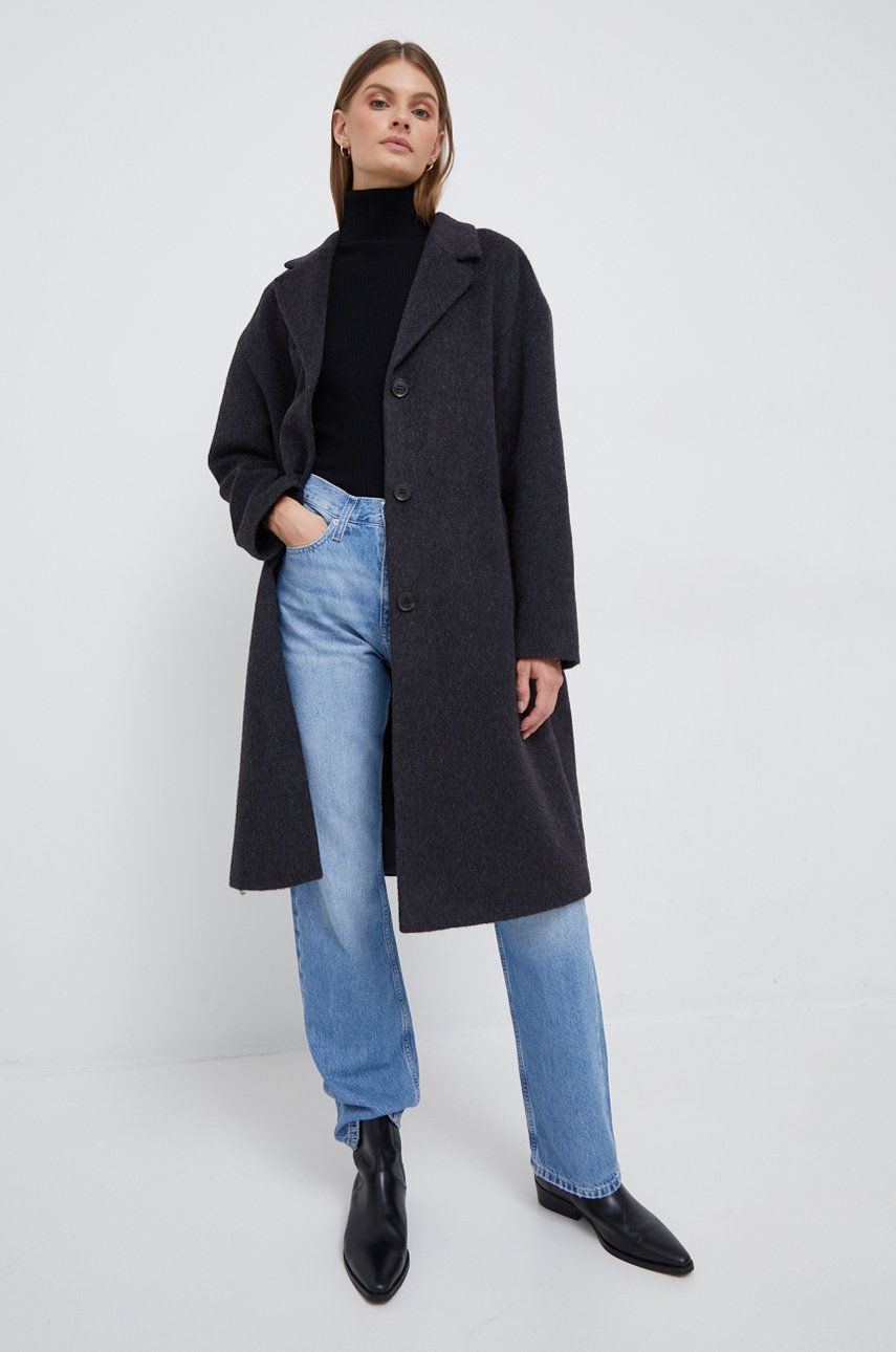 Палта CALVIN KLEIN Coat Черно | K20K204629.9BYY, 0