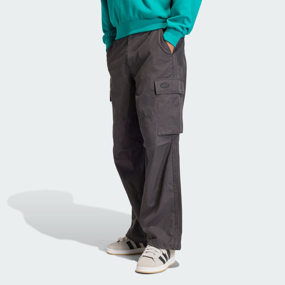 Карго панталони adidas Performance 90s ALTERNATIVE SPORT Washed Cargo Pants Сиво | KS6854, 0