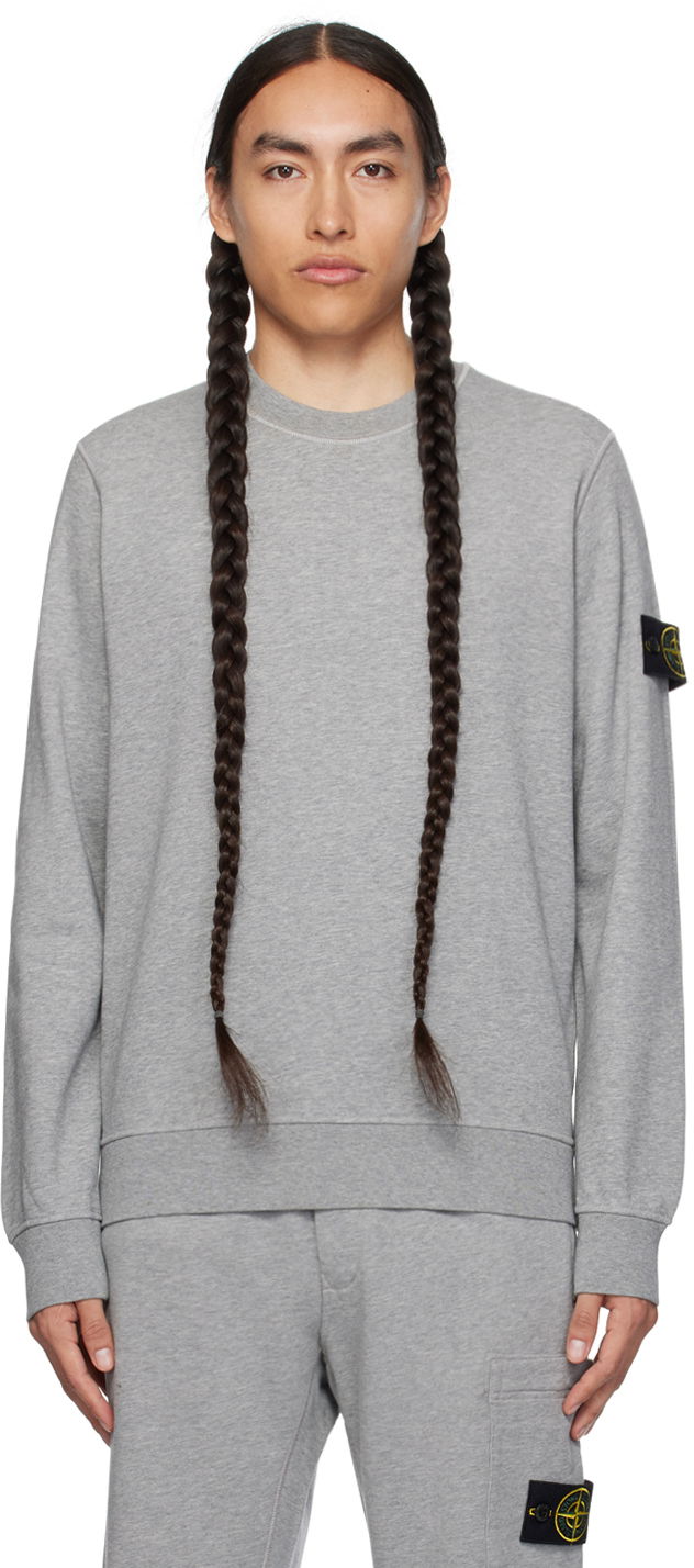 Пуловер Stone Island Crewneck Сиво | 791563051, 0