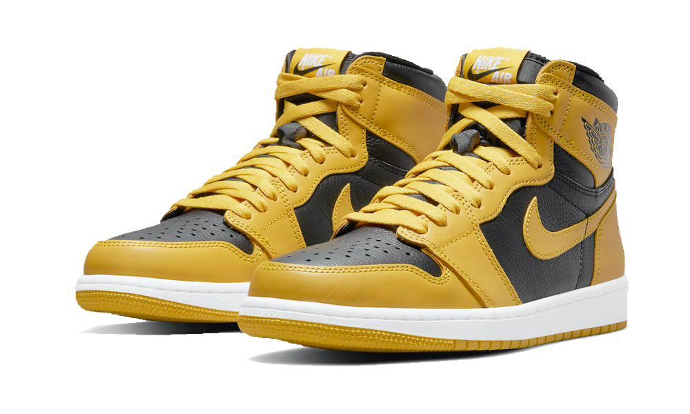 Кецове и обувки Jordan Air Jordan 1 High OG "Pollen" GS Жълто | 575441-701, 1