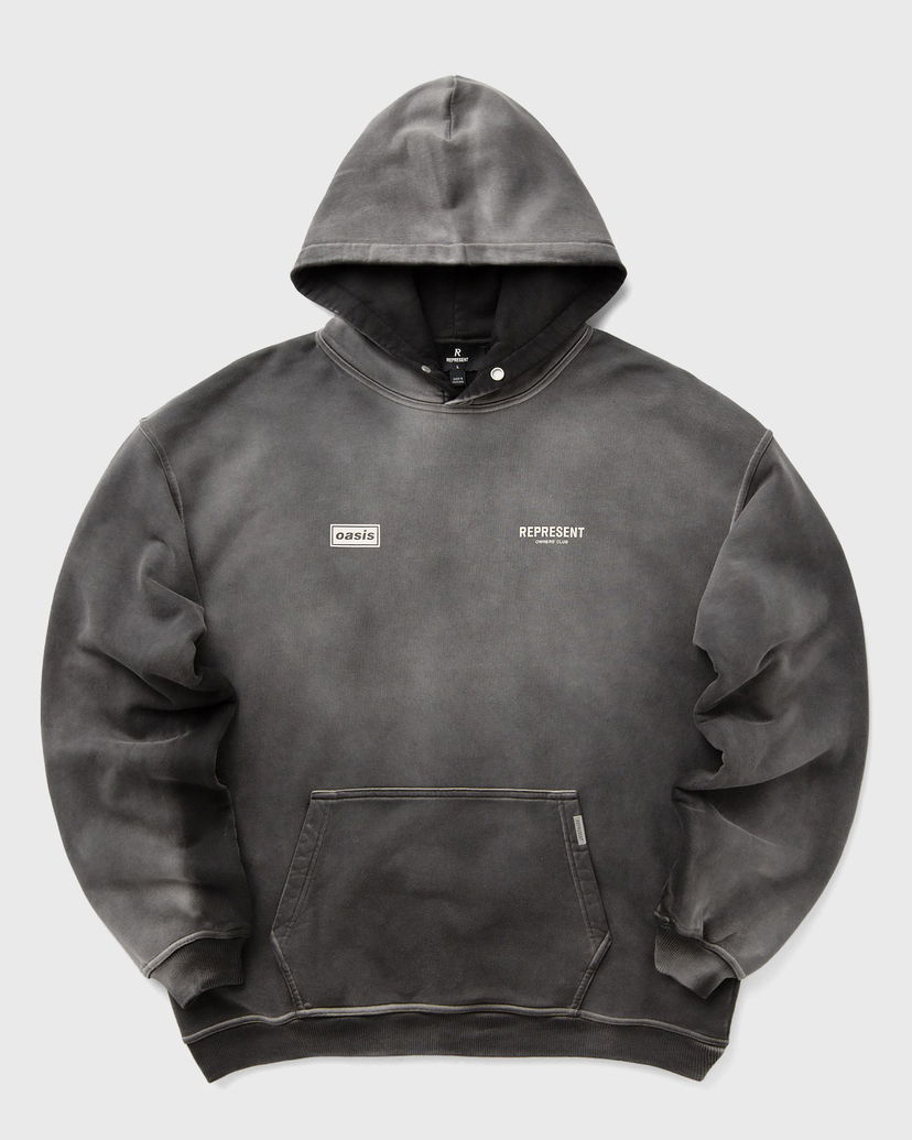 Суитчър Represent Clo Oasis Owners Club Distressed Hoodie Сиво | OCM100008-04