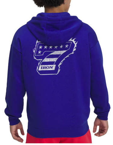 Суитчър Under Armour Under Armour Project Rock Icon Fleece Full-Zip Hoodie Синьо | 1389914-400, 1