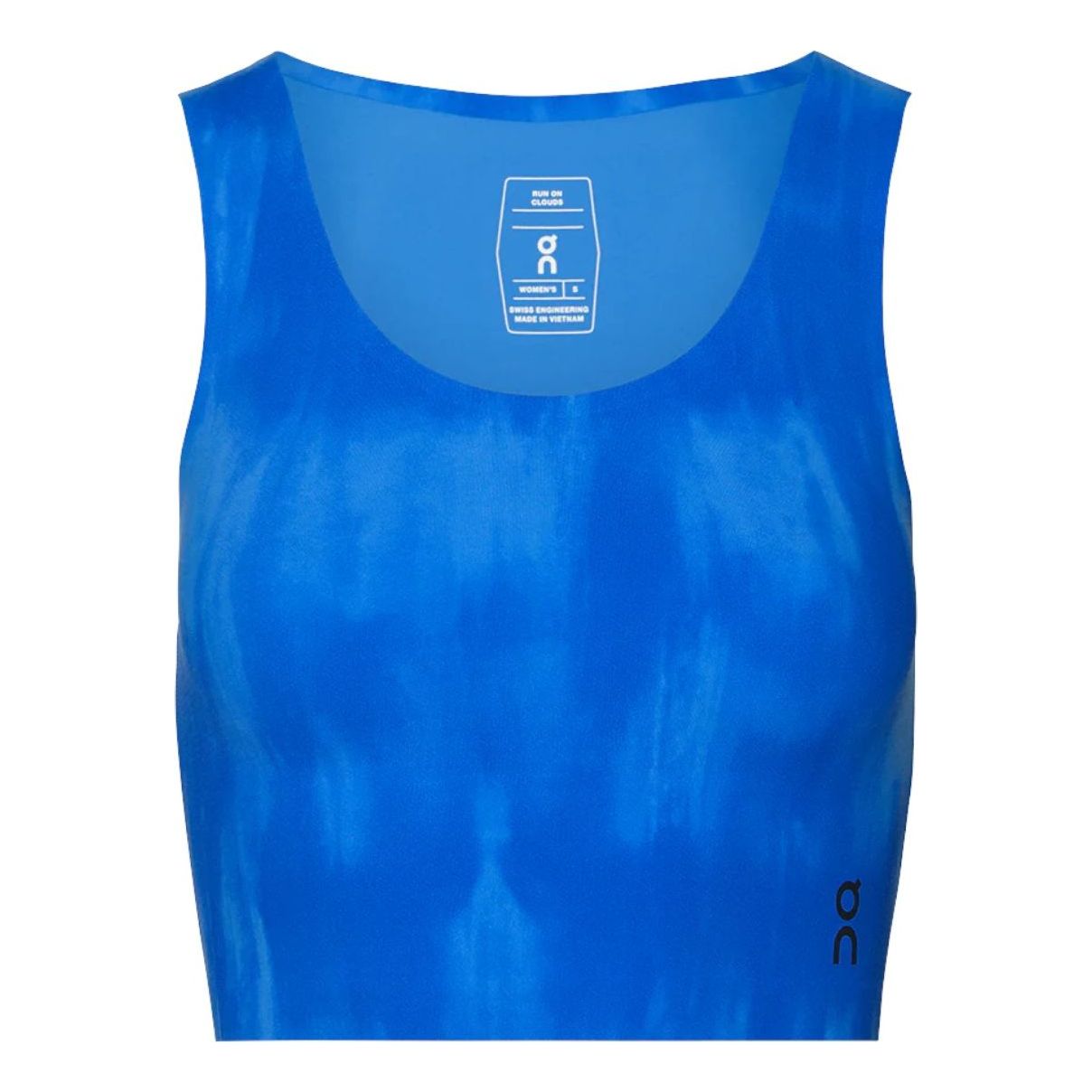 Съкратен топ On Running Studio Open Back Crop Top Синьо | 1WF10500018, 0