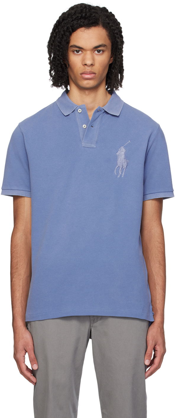 Поло тениска Polo by Ralph Lauren Polo Ralph Lauren Blue Big Pony Polo Синьо | 710938137001, 0