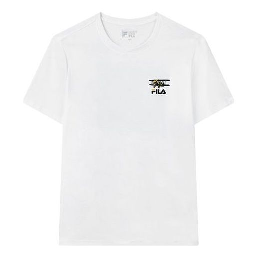 Тениска FILA Short Sleeve Graphic T-Shirt Бяло | F11M138151F-WT