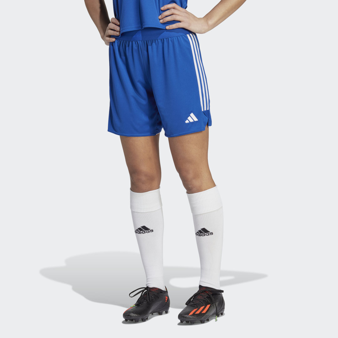 Къси панталони adidas Performance Tiro 23 League Long-Length Shorts Синьо | HR9751, 0