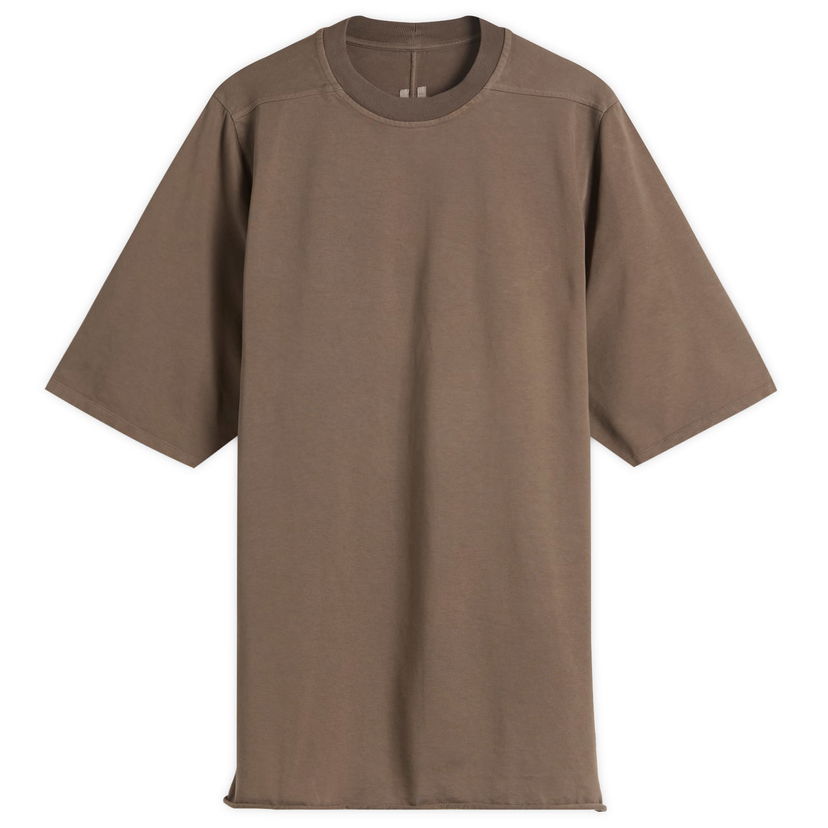 Тениска Rick Owens Jumbo T-Shirt Кафяво | RR02E1274-RIG-34
