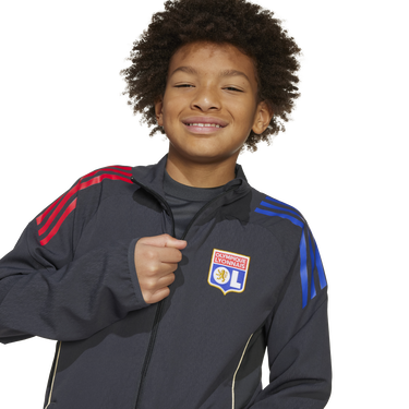 Яке adidas Originals Olympique Lyonnais Pre-Match Jacket 2025/26 Черно | jl9452, 4