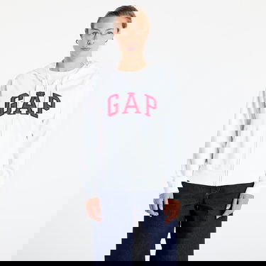 Суитчър GAP Logo Hoodie Бяло | 727433-02, 0