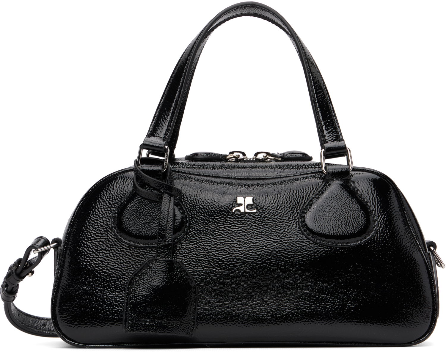 Дамска чанта Courrèges Courrèges Bowling Bag Черно | 325GSA167CR0043, 0