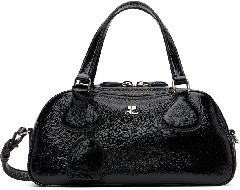 Дамска чанта Courrèges Courrèges Bowling Bag Черно | 325GSA167CR0043