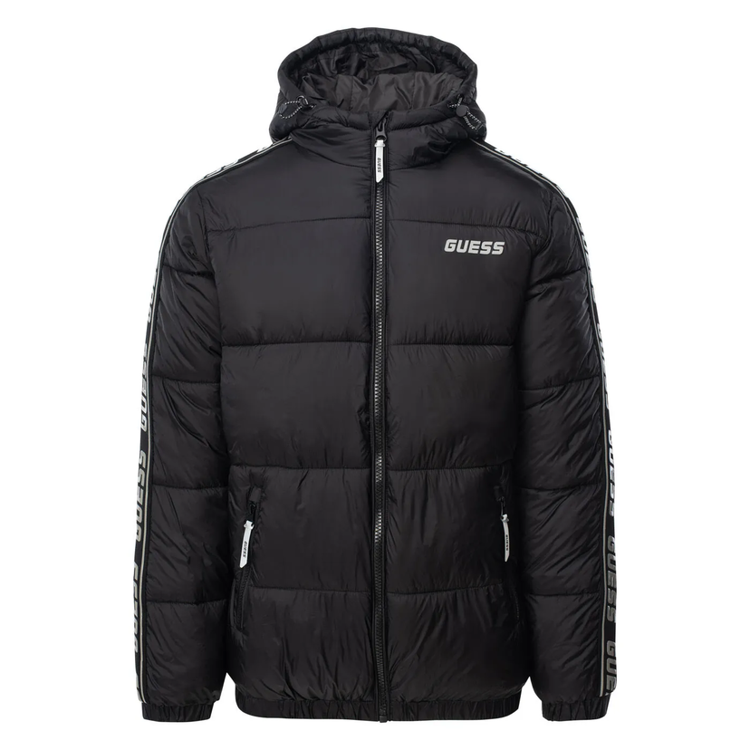 Пухо яке GUESS Padded Hooded Jacket Черно | Z4BL08WO06I-JBLK