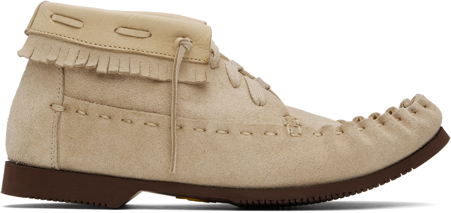 Кецове и обувки visvim Visvim Nakoda Mid-Folk Boots Бежово | 0125102002003, 0