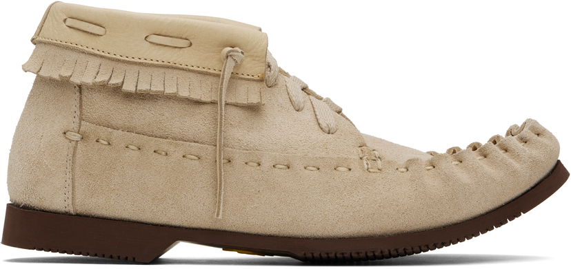 Кецове и обувки visvim Visvim Nakoda Mid-Folk Boots Бежово | 0125102002003