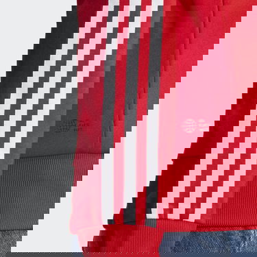 Яке бомбър adidas Originals Adicolor Classics SST Track Jacket Червено | IB5913, 3