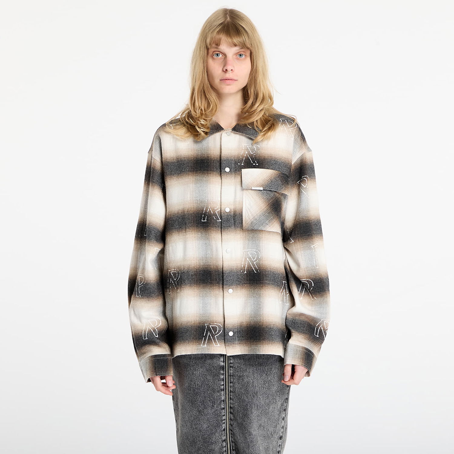 Риза Represent Clo All Over Initial Flannel Shirt XXL Многоцветен | MLM100778-0146, 0