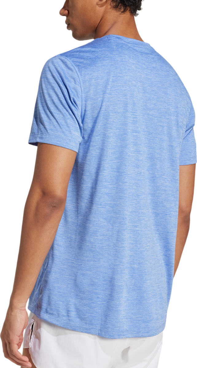 Тениска adidas Originals Own the Run Melange Tee Синьо | jl8725, 1
