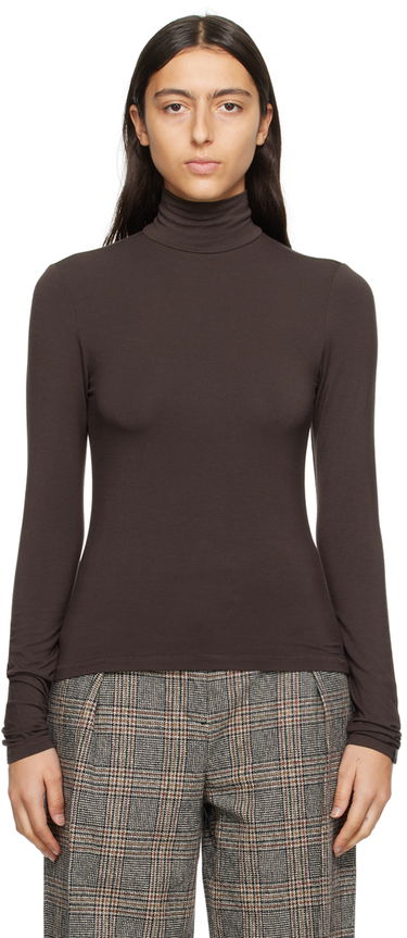 Пуловер rag & bone Luca Turtleneck Top Кафяво | WAC23FT017FG17, 0
