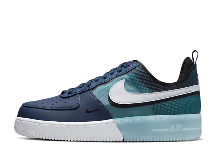 Кецове и обувки Nike Air Force 1 'React Navy Teal' Синьо | DM0573-400, 1