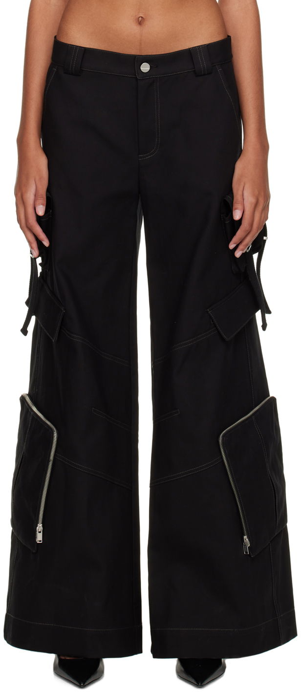 Карго панталони Dion Lee Dion Lee Multi-Pocket Cargo Trousers Черно | C2076F22, 0