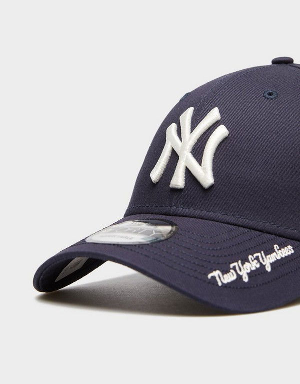 Шапка с козирка New Era New York Yankees Script 940 Cap Тъмно синьо | 60758996, 1