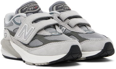 Кецове и обувки New Balance FuelCell 990v6 Hook & Loop Сиво | PV990GL6, 3