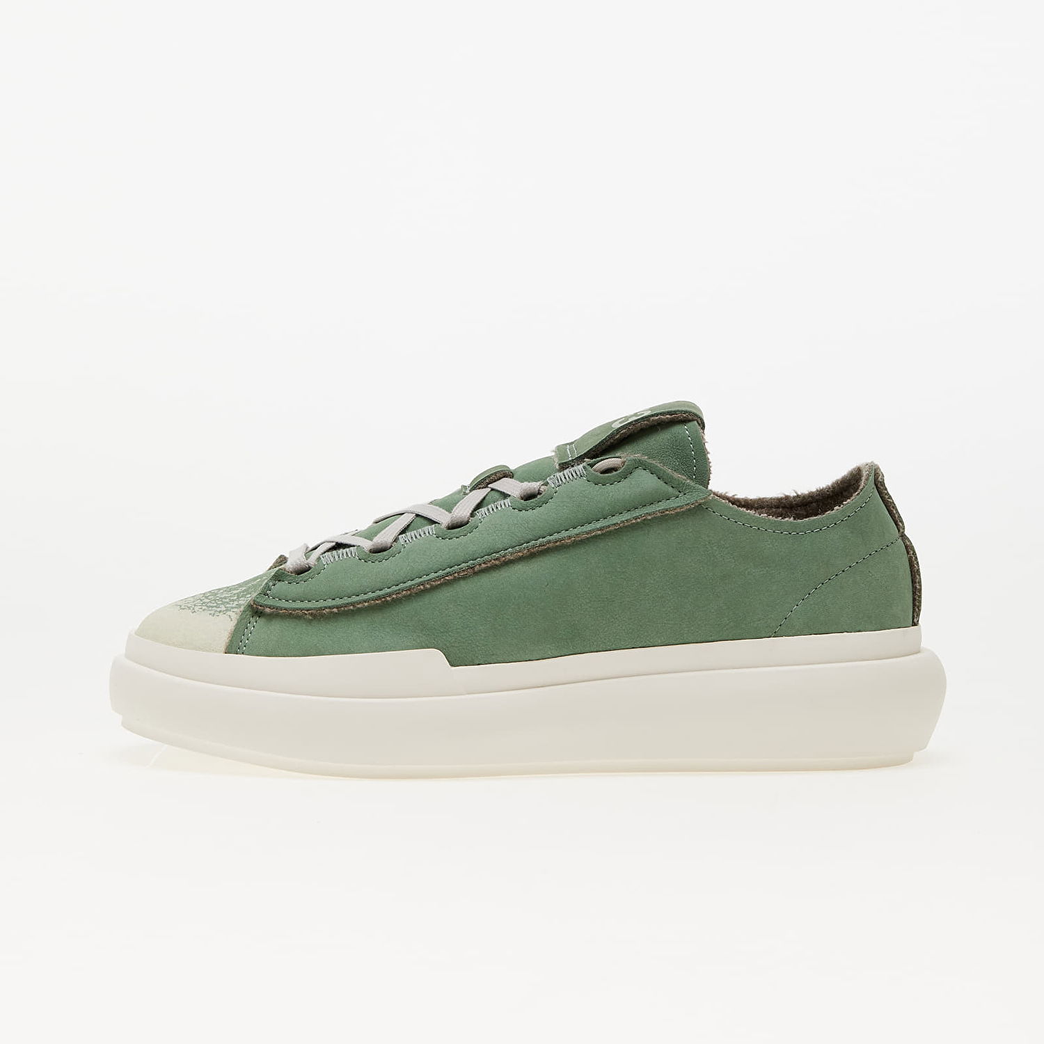 Кецове и обувки Y-3 Nizza Lo Silver Green/ Silver Green/ Off White Зелено | IG2918, 0