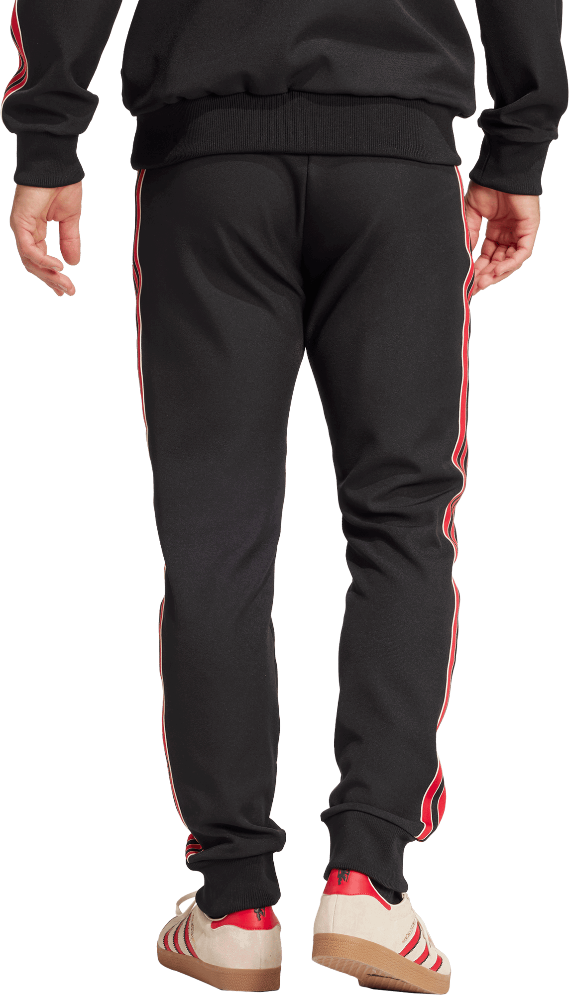 Спортни панталони adidas Performance Manchester United Terrace Icons Track Pants Черно | JF0359, 1