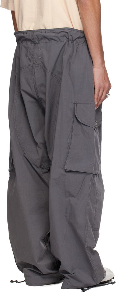Карго панталони Maison Margiela Maison Margiela Drawstring Cargo Pants Сиво | S50KA0670 M35289, 2