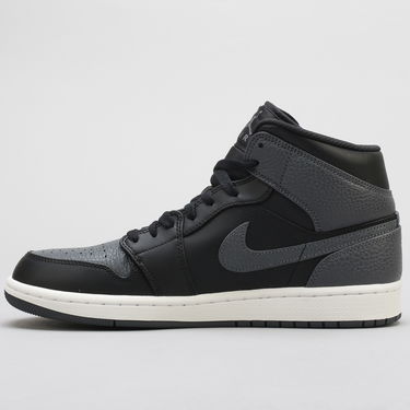 Кецове и обувки Jordan Air Jordan 1 Mid "Dark Grey" Черно | 554724-041, 0